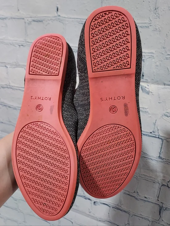 Rothy's Womens Ballet Flats 8W Minimalist City Preppy Office Attire - Picture 2 of 7